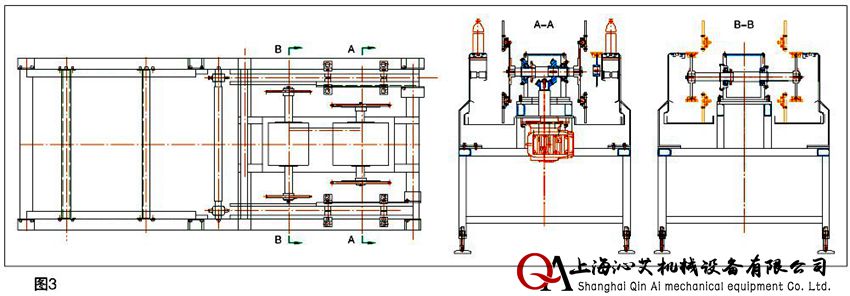 連續(xù)式倒瓶殺菌機示意圖 連續(xù)式倒瓶殺菌機示意圖